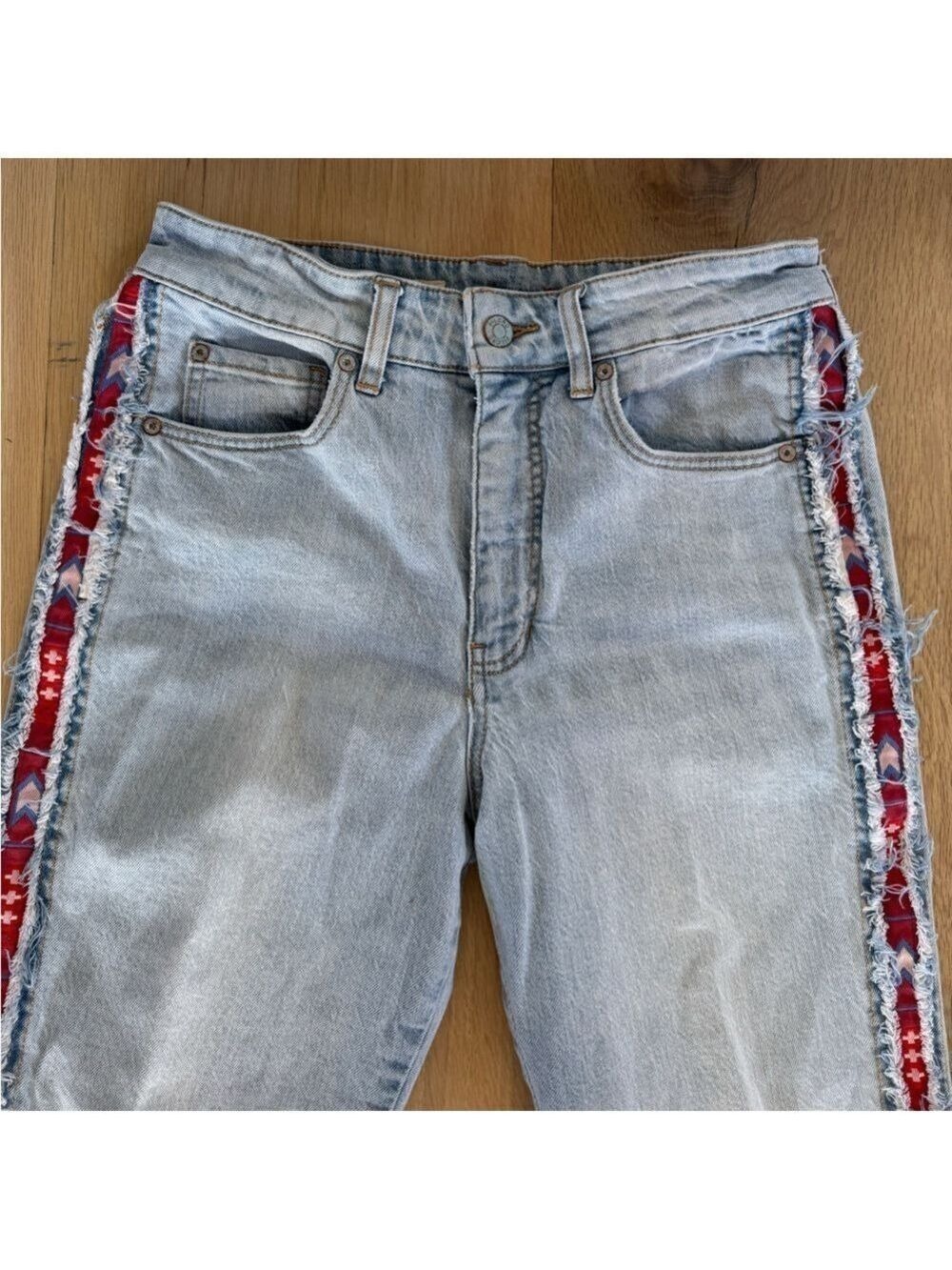 Pilcro The Vintage Straight Jeans Size 28 - Picture 7 of 15